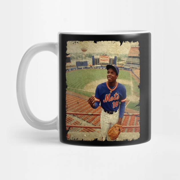 Dwight Gooden in New York Mets by SOEKAMPTI